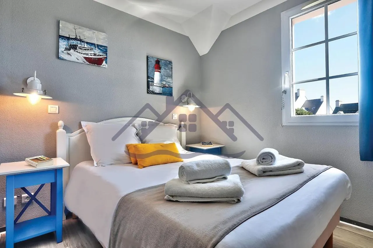 Localise - Maison E2 Au Guilvinec - A 20M De La Mer Avec Jardin Et Piscine - Tout A Pied, Plage, Port, Centre Commerces, Marche - Wifi Inclus - Vue Mer De La Chambre - Animaux Bienvenus - Linge De Lit Inclus