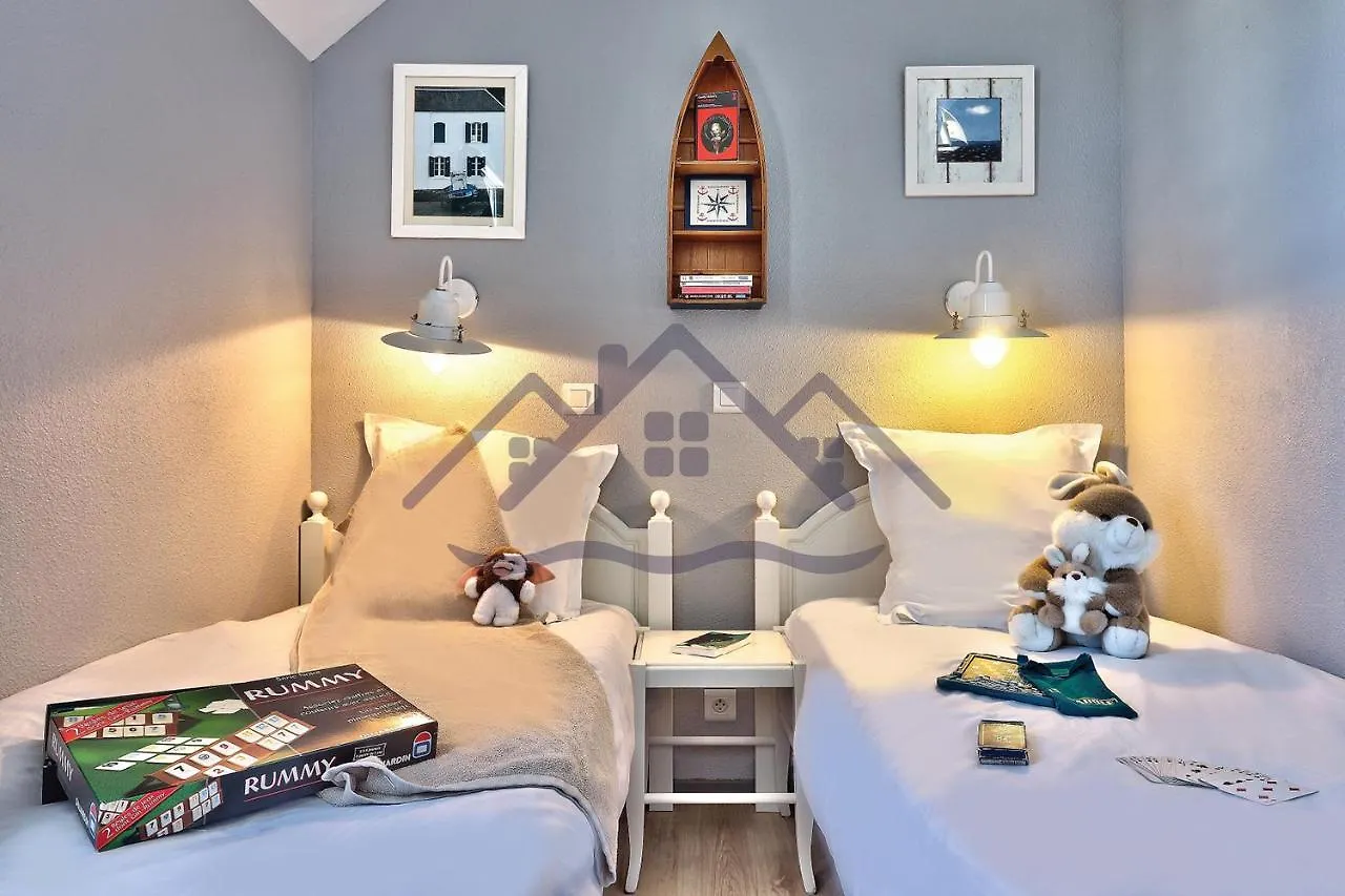 Localise - Maison E2 Au Guilvinec - A 20M De La Mer Avec Jardin Et Piscine - Tout A Pied, Plage, Port, Centre Commerces, Marche - Wifi Inclus - Vue Mer De La Chambre - Animaux Bienvenus - Linge De Lit Inclus 別荘