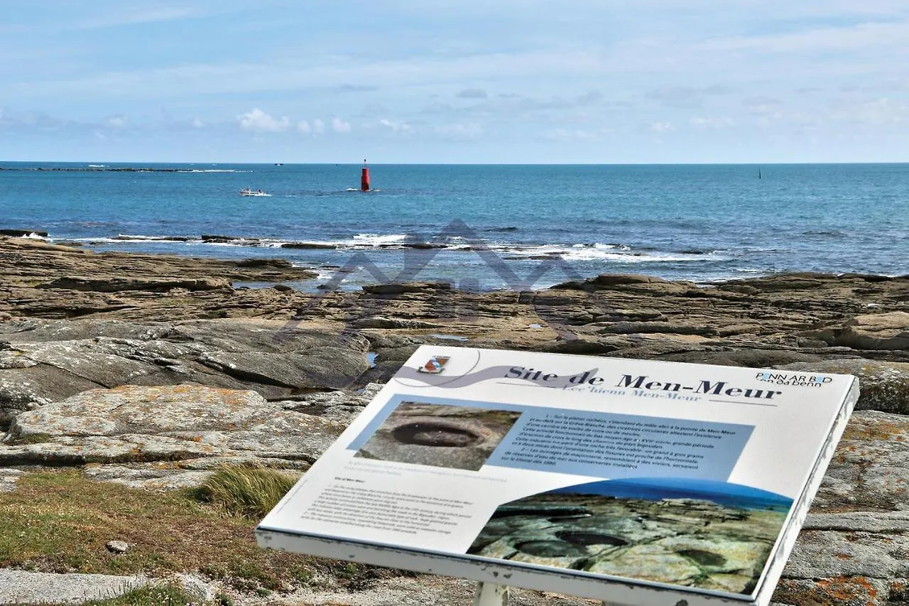 Localise - Maison E2 Au Guilvinec - A 20M De La Mer Avec Jardin Et Piscine - Tout A Pied, Plage, Port, Centre Commerces, Marche - Wifi Inclus - Vue Mer De La Chambre - Animaux Bienvenus - Linge De Lit Inclus フランス